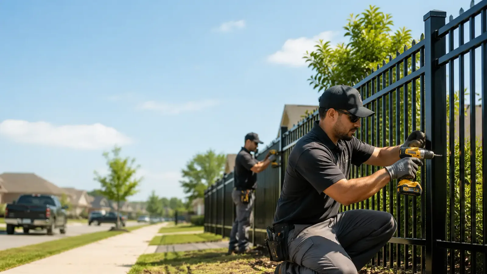 Metal Fence Installation in Eddy, TX
